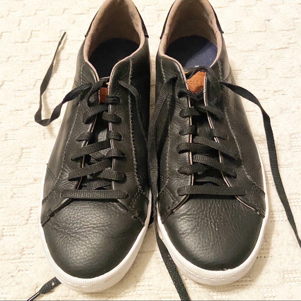 Cole Haan Margo Lace-Up Leather Sneaker
